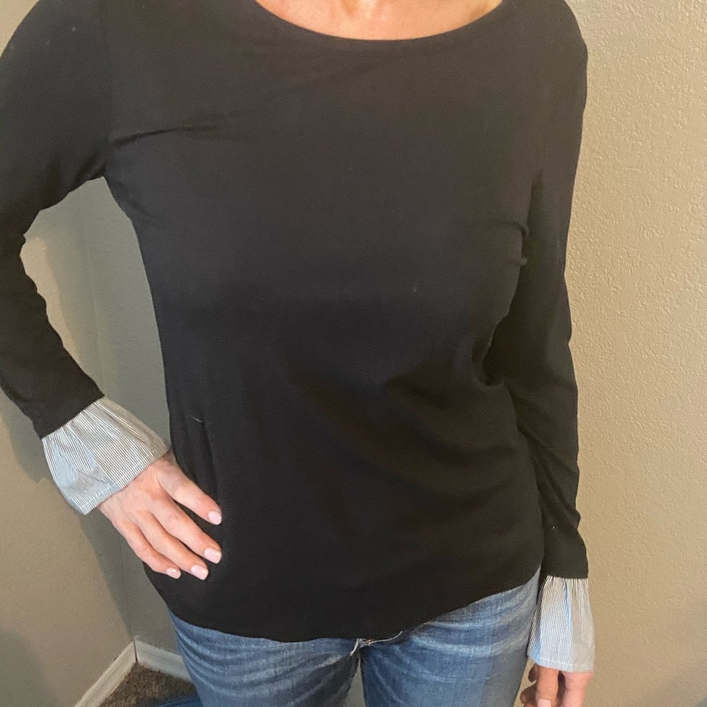 Vince Camuto Black Top Size S